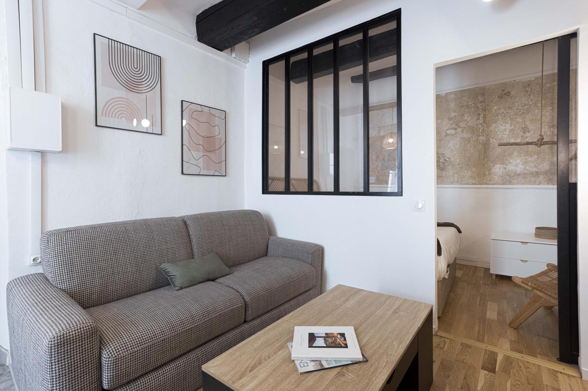 Charme Du Suquet - 12mn Du Palais&plage, Cosy, Neuf Apartment Cannes